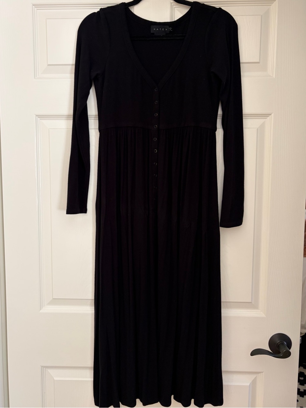 Hatch softest rib nursing dress 1
